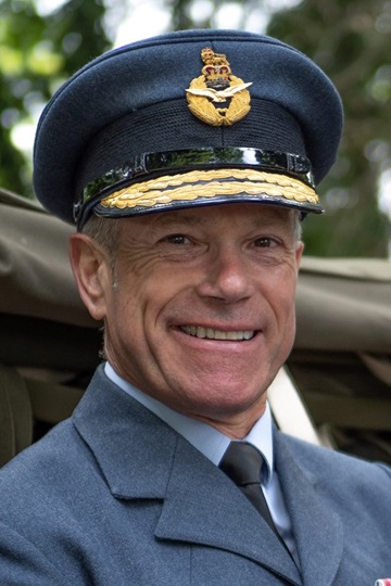 Air Commodore Peter J Grinsted OBE MA MBA CEng RPP FRAeS MAPM RAF (Ret'd)